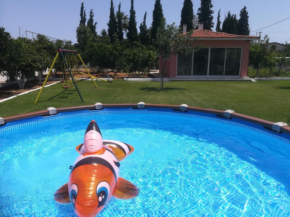 Marathon Beachside Villa 100M From The Beach Schinias Exterior foto